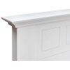 Belluno Elegante bílá postel 160 cm z masivu