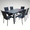 Zahradní set 150x90 pro 6 osob DT276 antracit 2