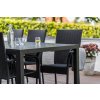 Zahradní set 150x90 pro 6 osob DT276 antracit