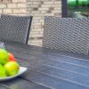 Zahradní set 150x90 pro 6 osob DT276 antracit 9