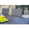 Zahradní set 150x90 pro 6 osob DT276 antracit