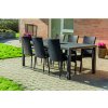 Zahradní set 205x90 pro 8 osob DT278 antracit