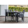 Zahradní set 205x90 pro 8 osob DT278 antracit
