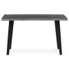 Stůl jídelní 130x80 šedý dub noha kov AJS152S