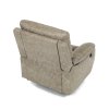 TV a relaxační křeslo s el. ovládáním potah lanýžová látka v dekoru vintage AKR140L