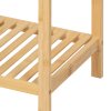 Bambusový regál 110x33x37 přírodní HRL102N-4