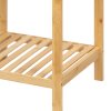 Bambusový regál 140x33x37 přírodní HRL102N-5