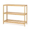 Bambusový regál 60x69x25 přírodní HRL108N-3