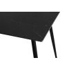 Jídelní stůl 120x80 dekor černý mramor HJS100C-120