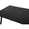 Jídelní stůl 140x80 dekor černý mramor HJS100C-140