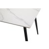 Jídelní stůl 120x80 dekor bílý mramor HJS100B-120