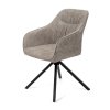 Jídelní židle otočná s područkami šedá HJZ103S