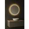 Zrcadlo kulaté s LED osvětlením 70 cm HZR104P
