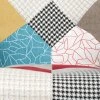 Relaxační křeslo s podnožkou patchwork sametová látka AKR161PW