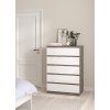 221715 3 komoda simplicity 231 beton bily lesk