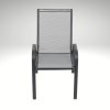 Stohovatelná zahradní židle šedá TK2060S