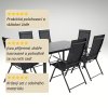 Zahradní set 150x90 pro 6 osob V136 černá