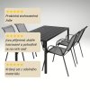 Zahradní set pro 4 osoby DK302S antracit/šedá