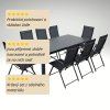 Zahradní set 205x90 pro 8 osob V138 černá