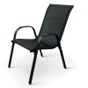 Stohovatelná zahradní židle černá TK2060 D 1