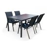 Venkovní zahradní set pro 4 osoby DK302 antracit