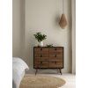 221940 3 komoda rain 6s mala cerny mat orech