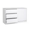 221943 2 komoda simplicity 207 bily lesk