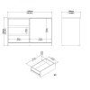 221943 5 komoda simplicity 207 bily lesk