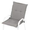 Polstr na židle šedá látka AZL107S