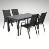 Venkovní zahradní set 150x90 pro 4 osoby DK302 S šedý 7