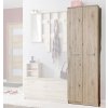 Předsíňová policová skříň 60 cm v dekoru dub san remo KN1148