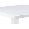 Jídelní stůl 120x80x76 cm vysoký lesk bílý AJS116B-2