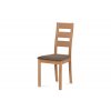 Jídelní židle buk a potah hnědý melír BC-2603 BUK3-OBR1 new