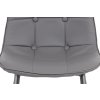 78489 18 jidelni zidle ocalounena sedou ekokuzi s designovym prositim ct 393 grey