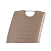 Jídelní židle koženka světle hnědá s cappucino boky DCL-406 COF-2