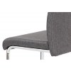 Jídelní židle pohupovací chrom a šedá látka DCL-427 GREY2 - 6