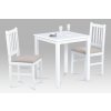 Jídelní set 1+2 v bílé matné barvě JAGUAR WT-OBR1