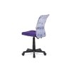 Kancelářská židle fialová mesh plastový kříž síťovina motiv AKZ133F