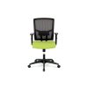 Kancelářská židle s houpacím mechanismem, zelená KA-B1012 GRN-1
