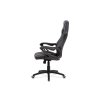 Kancelářská židle potah černá ekokůže černá a šedá látka MESH AKZ150S