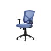 Kancelářská židle v modré barvě látka MESH KA-H102 BLUE-OBR1 new