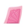 Kancelářská židle růžová v kombinaci látky MESH a ekokůže KA-V101 PINK - 7