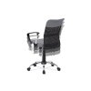 Kancelářská nastavitelná židle z šedé látky s houpacím mechanismem KA-V202 GREY-2
