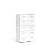 Komoda bílá se zásuvkami Space 70422
