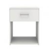 Noční stolek v bílé barvě 1S F1239