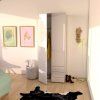 88266 1 skrin satni bila bily lesk 77 6 cm f278