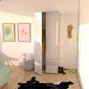 88266 skrin satni bila bily lesk 77 6 cm f278
