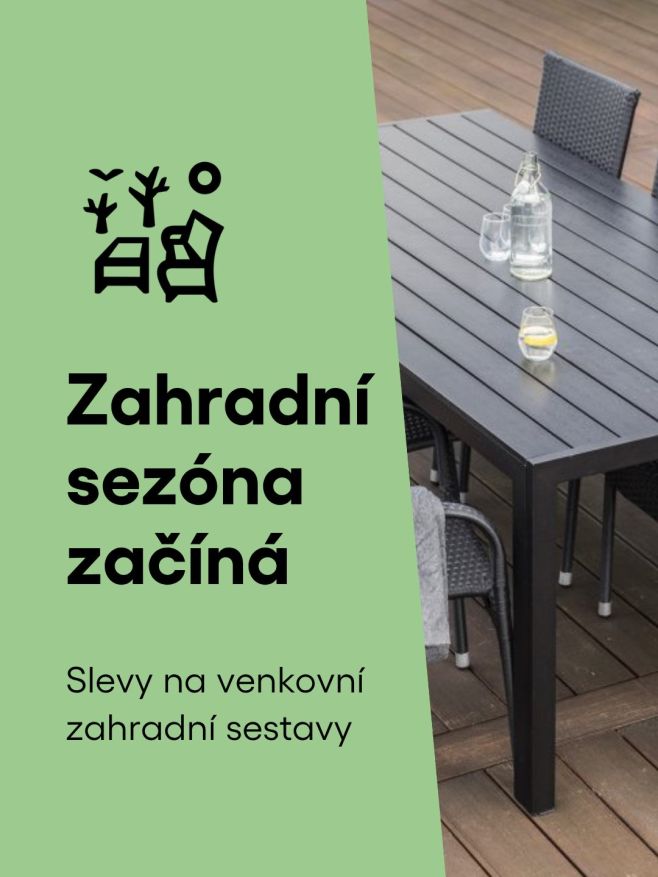 Ranní káva na terase, víkendové obědy venku a večerní posezení s přáteli. 👉 https://www.vikio.cz/zahradni-sestavy/...