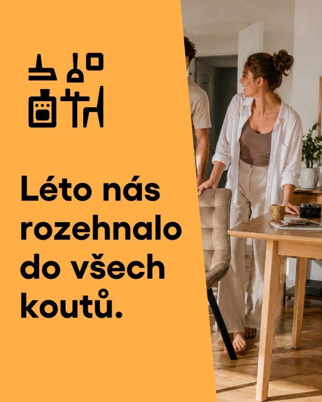 Kufry vybalené, boty u dveří a vy konečně tam, kde to všechno dává smysl 🏡 Léto nás rozehnalo na všechny strany – na...