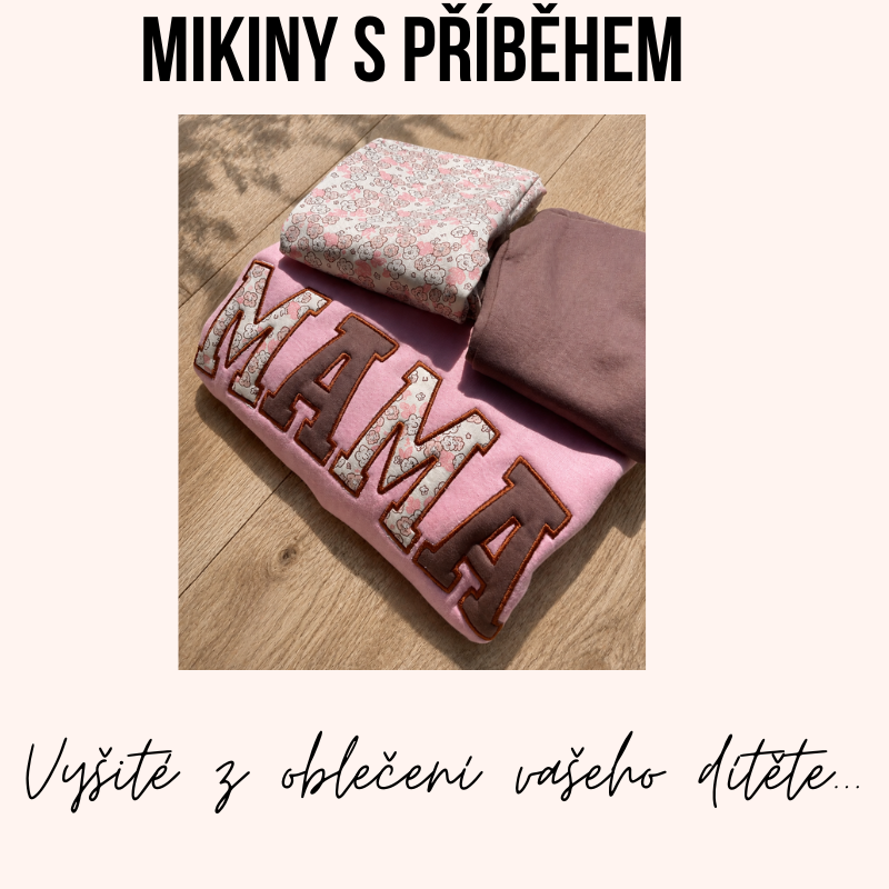 Mikiny MAMA aplikace